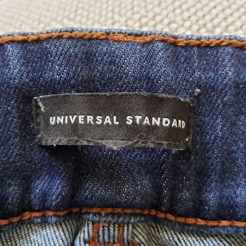 Universal Standard Riviera High Rise Skinny Jeans.